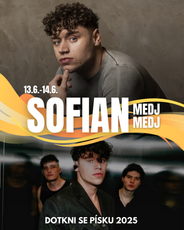 Foto k článku Hvězda české hudební scény Sofian Medjmedj míří na Dotkni se Písku